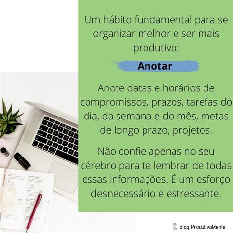 Um Hábito Importante Para Ser Mais Produtivo é Algo Bem Básico E Talvez