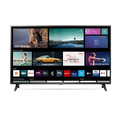 LG 50UQ75006LF 50" Smart 4K Ultra HD HDR LED TV - Yellow Electronics