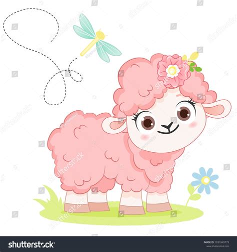 2,342 Pink Sheep Print Images, Stock Photos & Vectors | Shutterstock