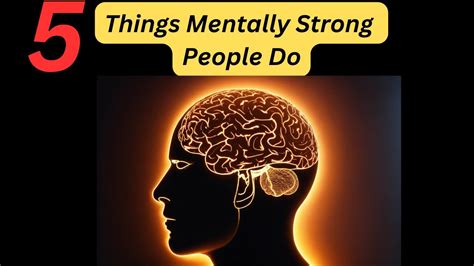 5 Things Mentally Strong People Do A Zen Master Story YouTube