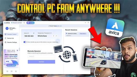 MAKE YOUR ANDROID MOBILE INTO PC PLAY PC GAMES ANYTIME AVICA REMOTE