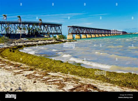 Bahia Honda Key with Bridge Stock Photo - Alamy