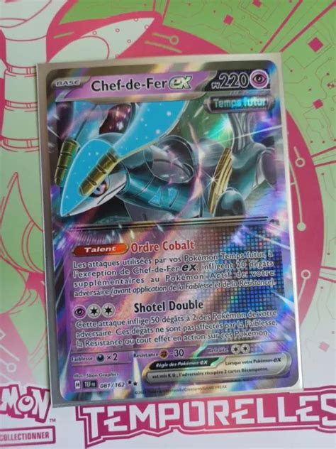 Carte Pokemon Forces Temporelles Chef De Fer Ex Neuf Eur