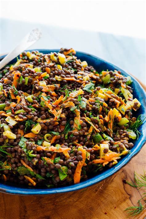 Tangy Lentil Salad With Dill Pepperoncini Cookie And Kate