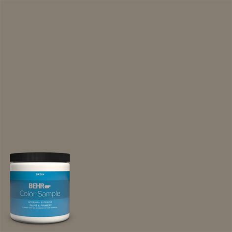 Behr Premium Plus Oz Mq Smoky Trout Satin Enamel Interior