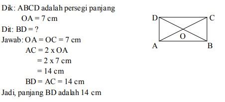 Contoh Soal Segi Empat Satu Trik