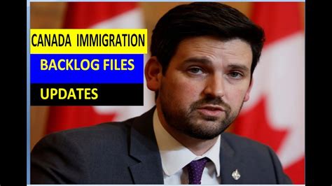 Breaking News Sean Fraser Update On Canada Immigration Backlog File