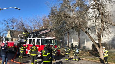 Fire Crews Battle 2 Alarm Blaze In West Baltimore