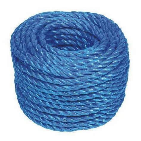 Blue Polypropylene Ropes At 130 Kilogram Poly Rope In Dhoraji ID