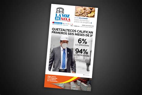 Lee El Diario Digital Del Jueves 16 De Julio 610 La Voz De Xela