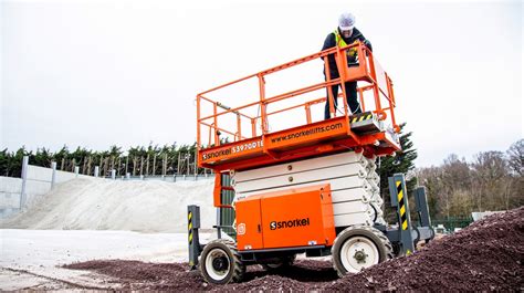 Spotlight On The Snorkel S Rte Electric Scissor Lift Jms