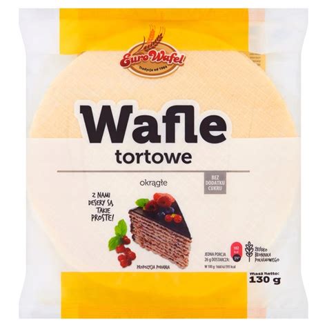 Eurowafel Wafle Tortowe Okr G E G Allegro Pl