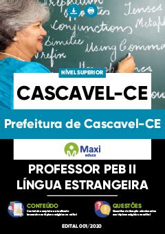 Apostila Prefeitura De Cascavel CE Maxi Educa