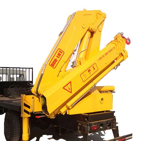 China Bob Lift Durable Truck Mounted Crane Ton Knuckle Boom Crane