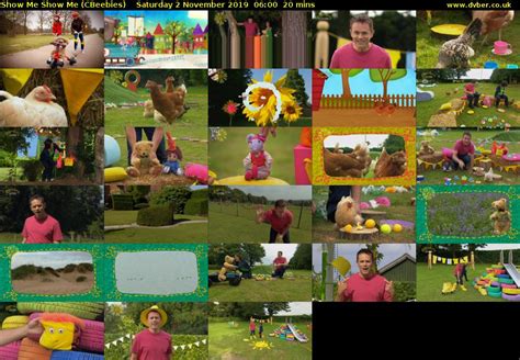 Show Me Show Me (CBeebies) - 2019-11-02-0600