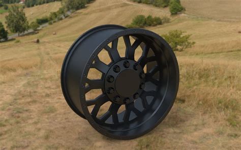 American Force Evo Dually Wheel Rim 3D Model CGTrader