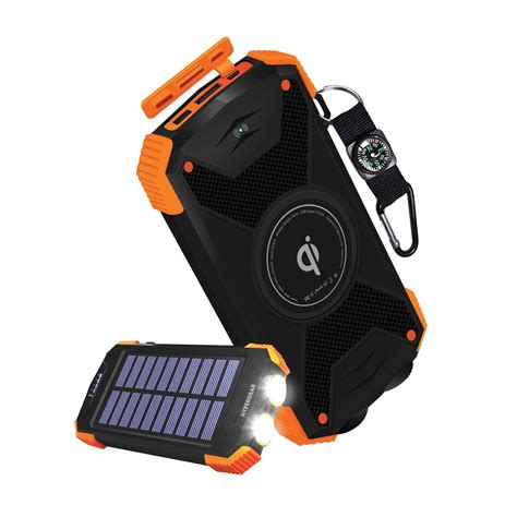 HyperGear 14659 Solar 10 000 MAh Wireless Power Bank 20658558 HSN