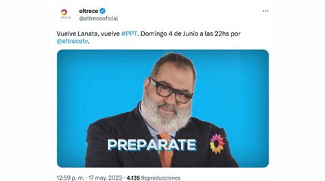 El Trece Ya Anunció El Regreso De Jorge Lanata Y Ppt A La Pantalla Cuándo Será