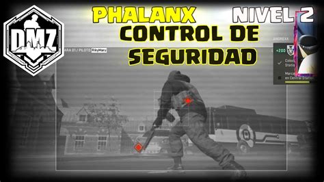 Control De Seguridad Mision Dmz Phalanx Nivel Warzone Temporada