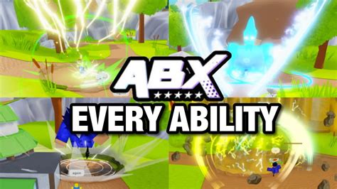 Every Ability Showcase In Anime Battlegrounds X Youtube