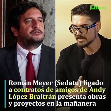 Literal México on Twitter Román Meyer Secretario de Desarrollo