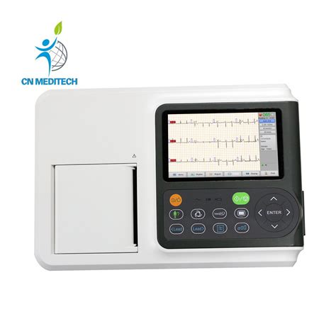 Medical Lcd Channel Portable Digital Ecg Machine China Channel