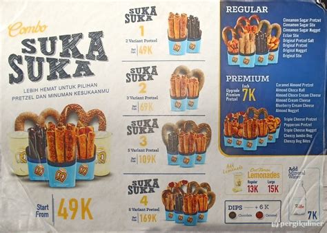 Selalu Diperbarui Menu Auntie Anne S Puri