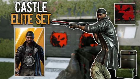 Castle Elite Set Mvp Animation In Game Showcase Rainbow Six Siege