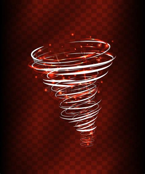 Hurricane Light Effect Stock Vector Illustration Of Shape 131565336