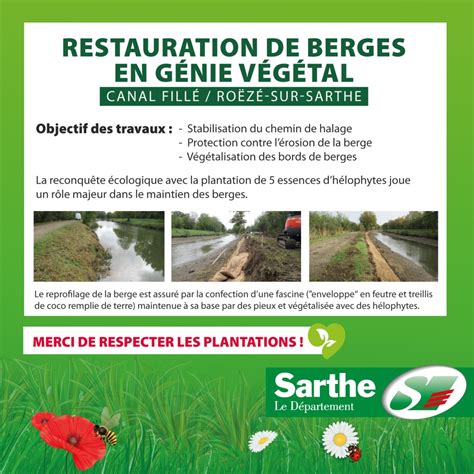 Entretien Des Cours D Eau Sarthe Fr Le Site Du Conseil D Partemental