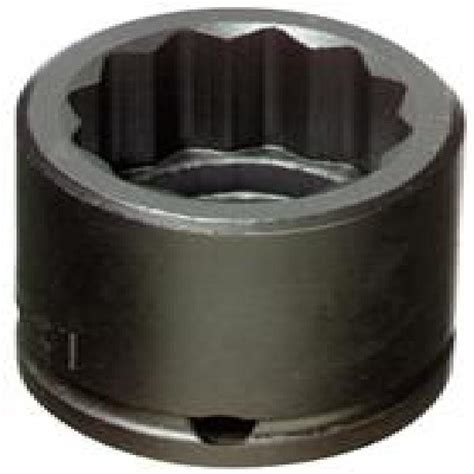 1 2 Drive 1 3 8 12 Point Standard Length Impact Socket Stanley Proto