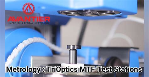 Trioptics Mtf Test Stations Laser Focus World