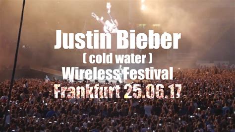 Justin Bieber Cold Water Live Frankfurt Wireless Festival