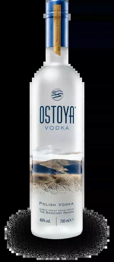 Wódka Ostoya 0 5 0 7 1 75 3l Pszeniczna wódka Ostoya Vodka