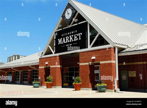 The Kitchener Farmer's Market. Kitchener Ontario Canada Stock Photo - Alamy