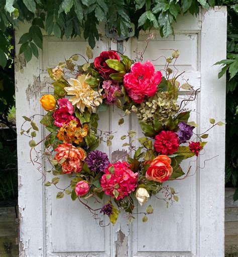 Spring Wreaths, Summer Wreaths, Fall Wreaths, Autumn Wreaths, Front ...