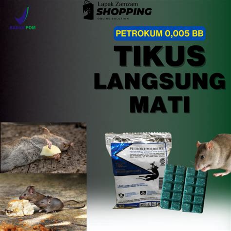 Racun Tikus Petrokum PembasmiTikos Obat Racun Tikus Petrokum Ampuh