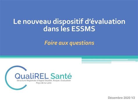 Pdf Le Nouveau Dispositif D Valuation Dans Les Essms Le Nouveau