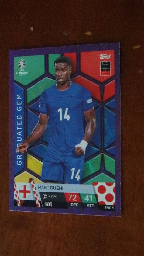 Topps Match Attax Euro Marc Guehi Graduated Gem Aukro