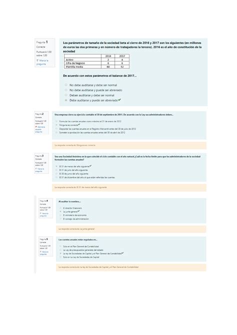 Analisis test tema 1 Anàlisi d Estats Financers Studocu