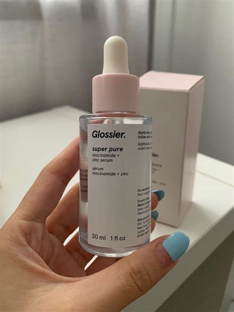 Glossier Super Pure Niacinamide Zinc Serum Beauty Personal Care