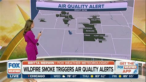 Wildfire Smoke Triggering Air Quality Alerts In Western Portions Of U S