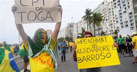 Manifestações Pró E Contra Bolsonaro Se Espalham Por Capitais