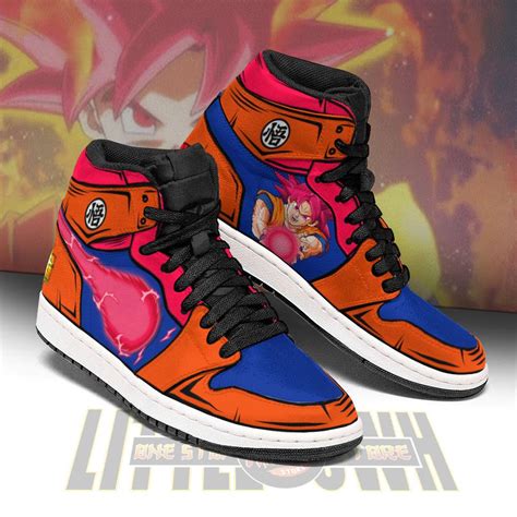 Goku Super Saiyan God Jd Sneakers Custom Dragon Ball Super Anime Shoes