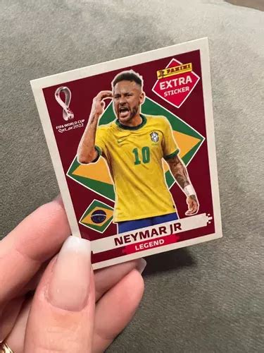 Figurinha Neymar Legend Bordo Copa 2022 Parcelamento Sem Juros