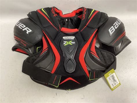 Used Bauer Supreme Classic Sp Lg Hockey Shoulder Pads Sidelineswap