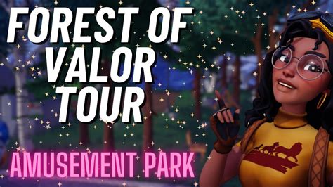 Forest Of Valor Amusement Park Tour In Disney Dreamlight Valley Youtube