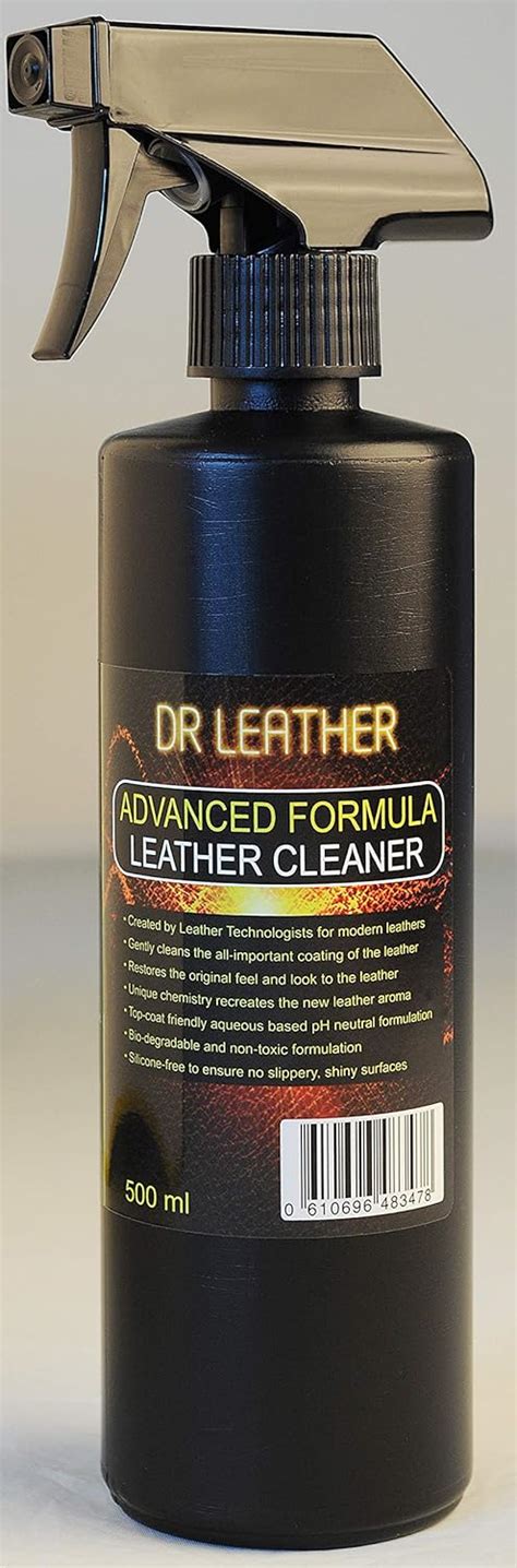 Dr Leather Advanced Formula Leather Cleaner - 500ml : Amazon.co.uk ...