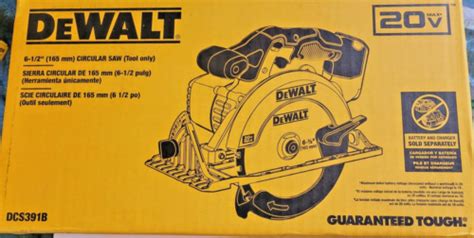 Dewalt Dcs391b 20 Volt Circular Saw Ebay