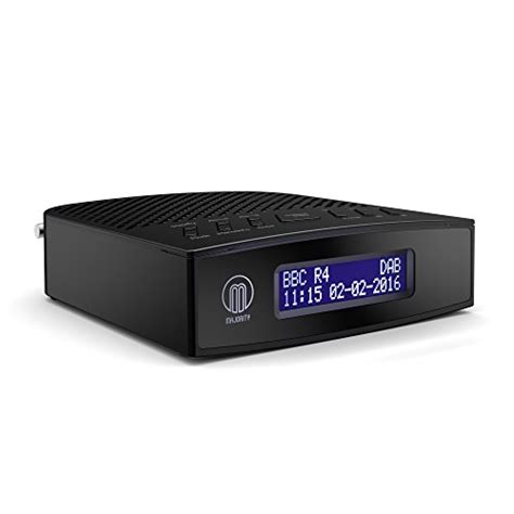 Milton DAB/DAB+ Bedside Digital FM Radio Alarm Clock Battery / Mains ...